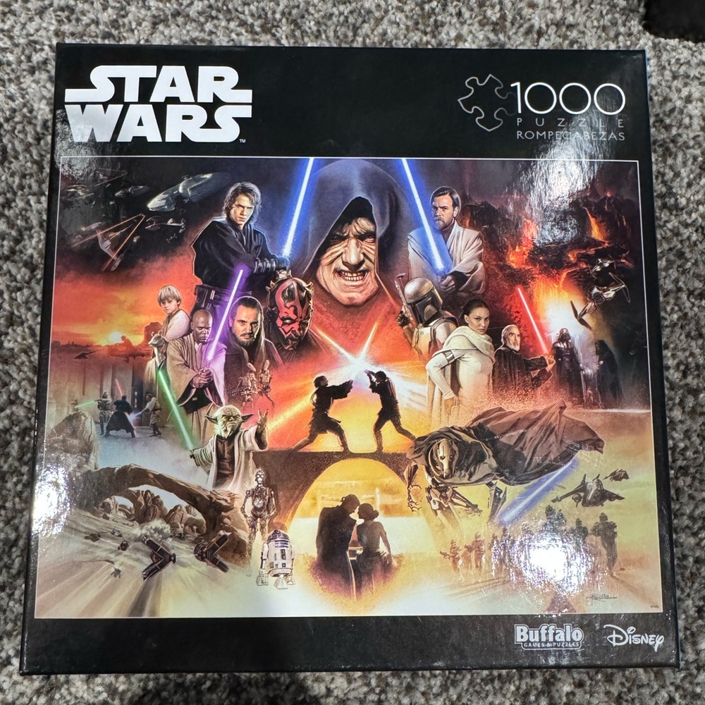 1000 piece star-wars puzzle